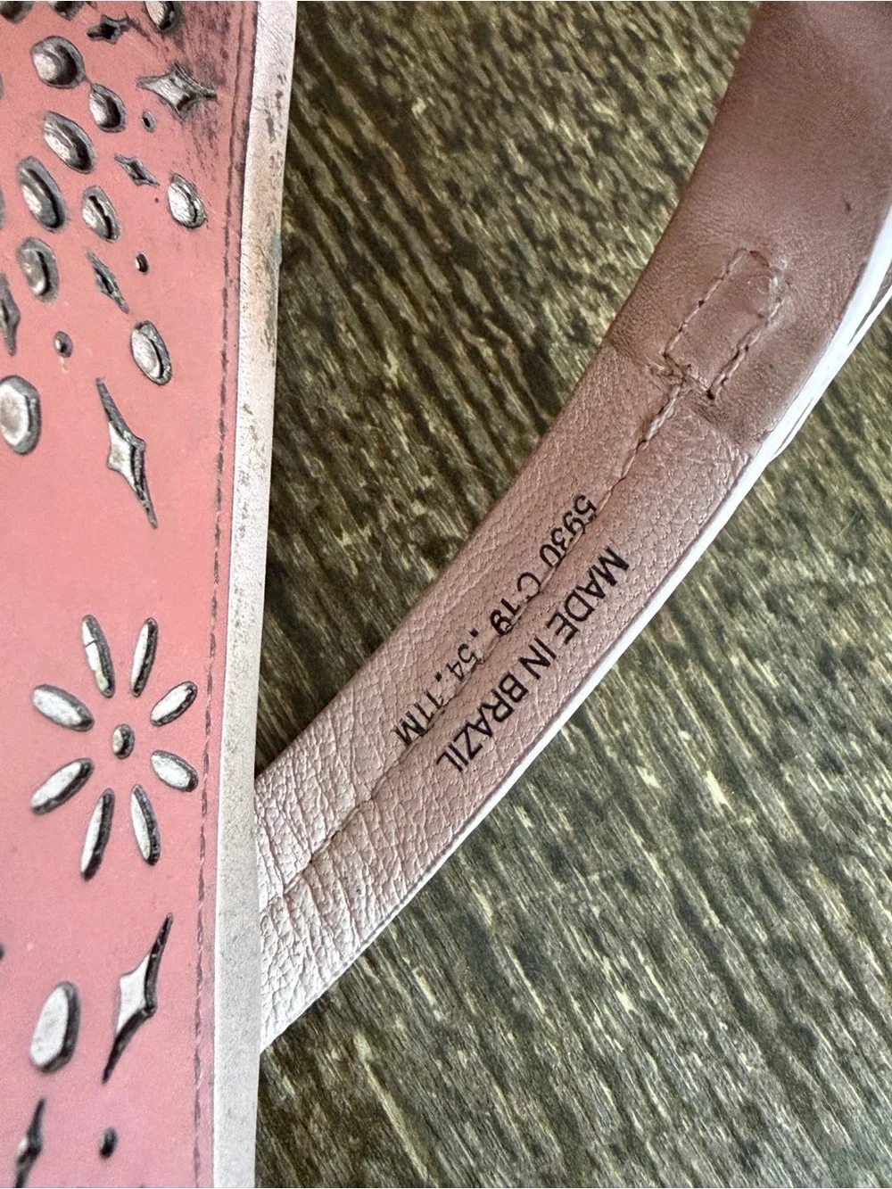 Tory Burch Miller Scalloped Pink Leather Logo Thong Sandals 11